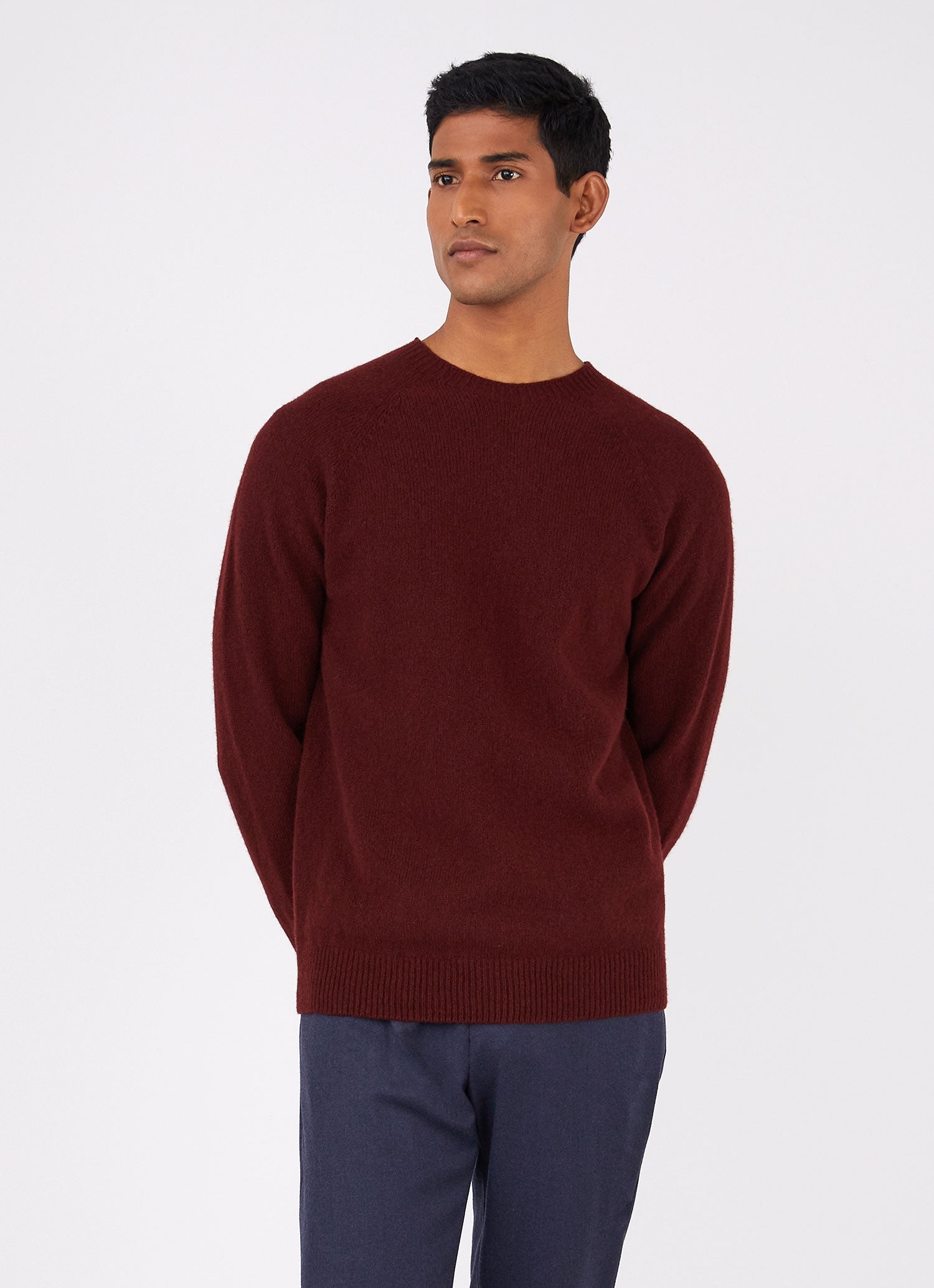 Lambswool Crew Neck Jumper - 2