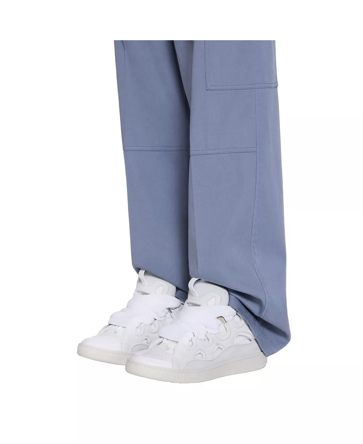 Unisex Curb Leather Sneakers - 8