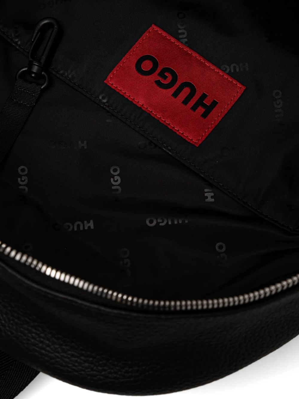 logo-appliqué backpack - 5