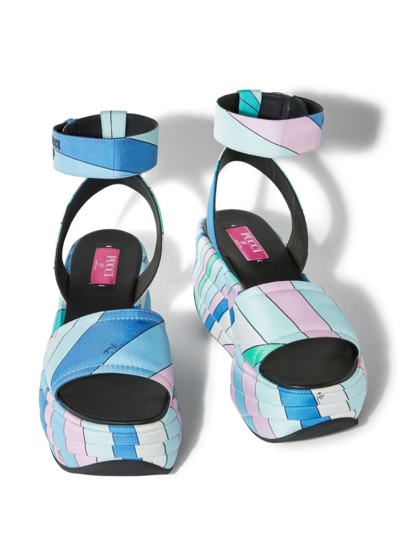 Pucciami 90mm platform sandals 5