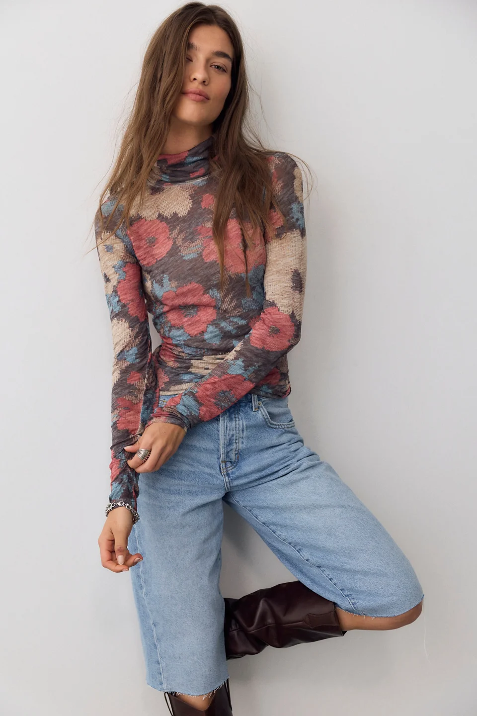We The Free Sloane Ranger Turtleneck Top - 1
