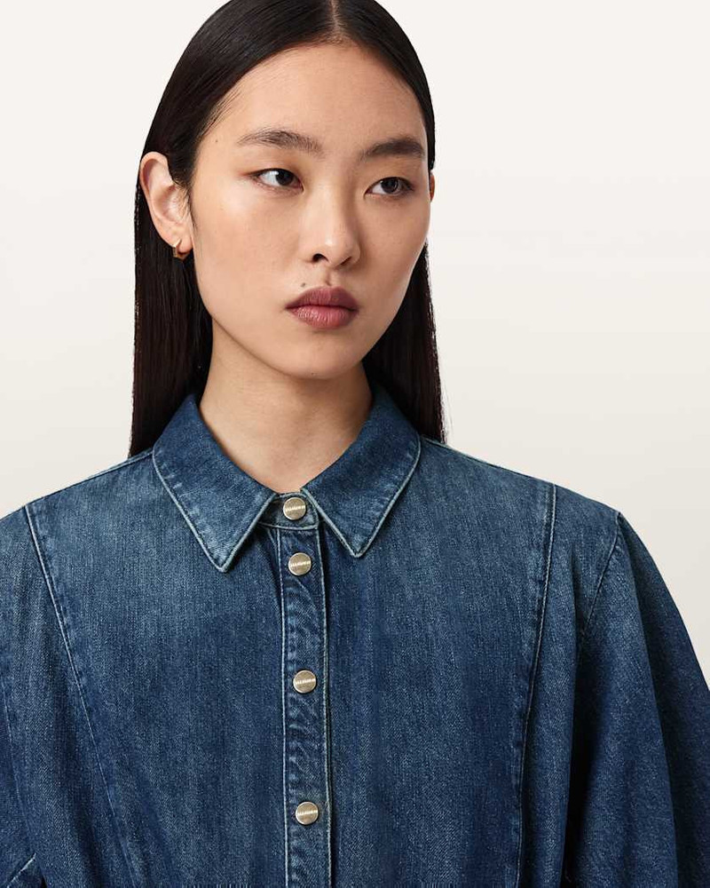 ARLO DENIM MINI DRESS 3