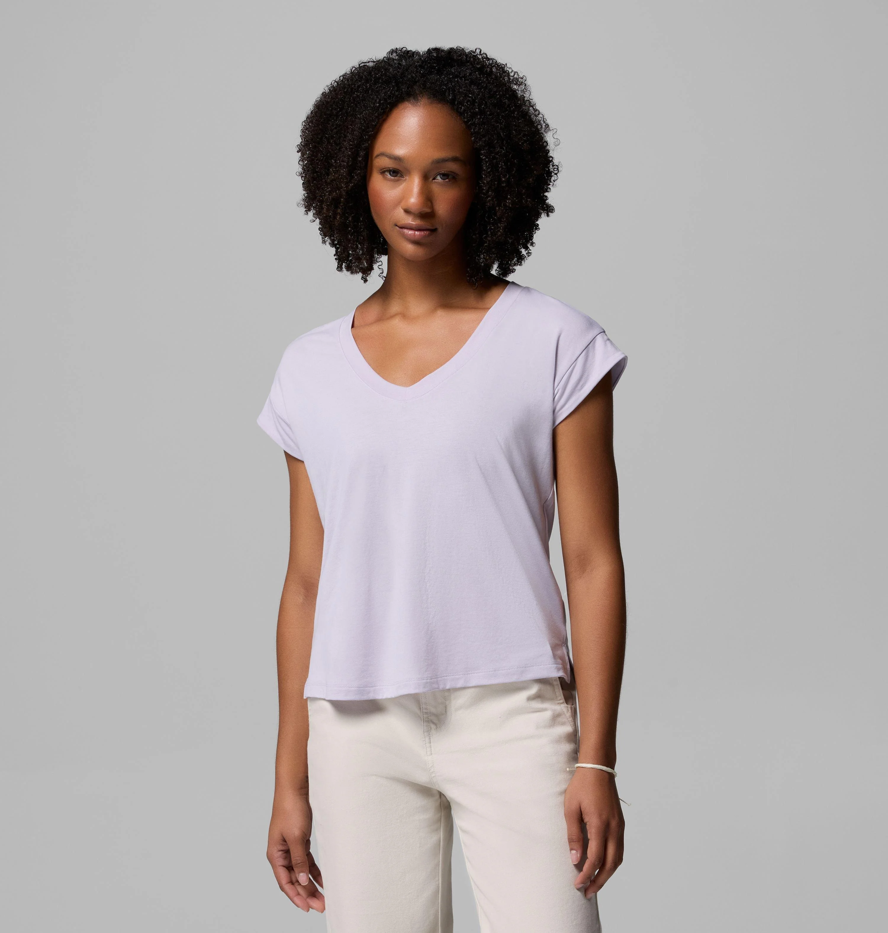 Women's Daniela Falls V-Neck Short Sleeve T-Shirt - 1