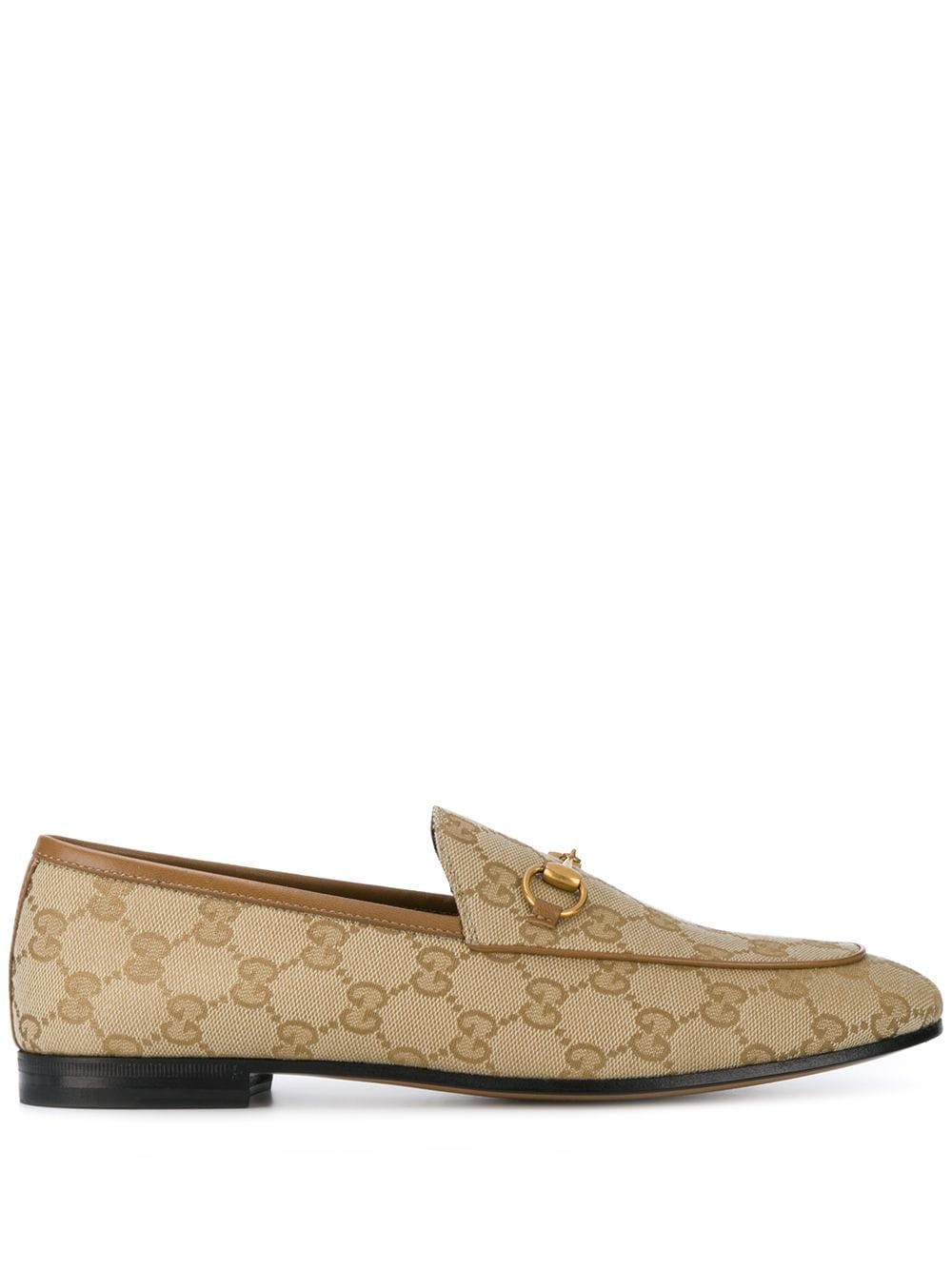 Gucci Jordaan GG canvas loafer - 1