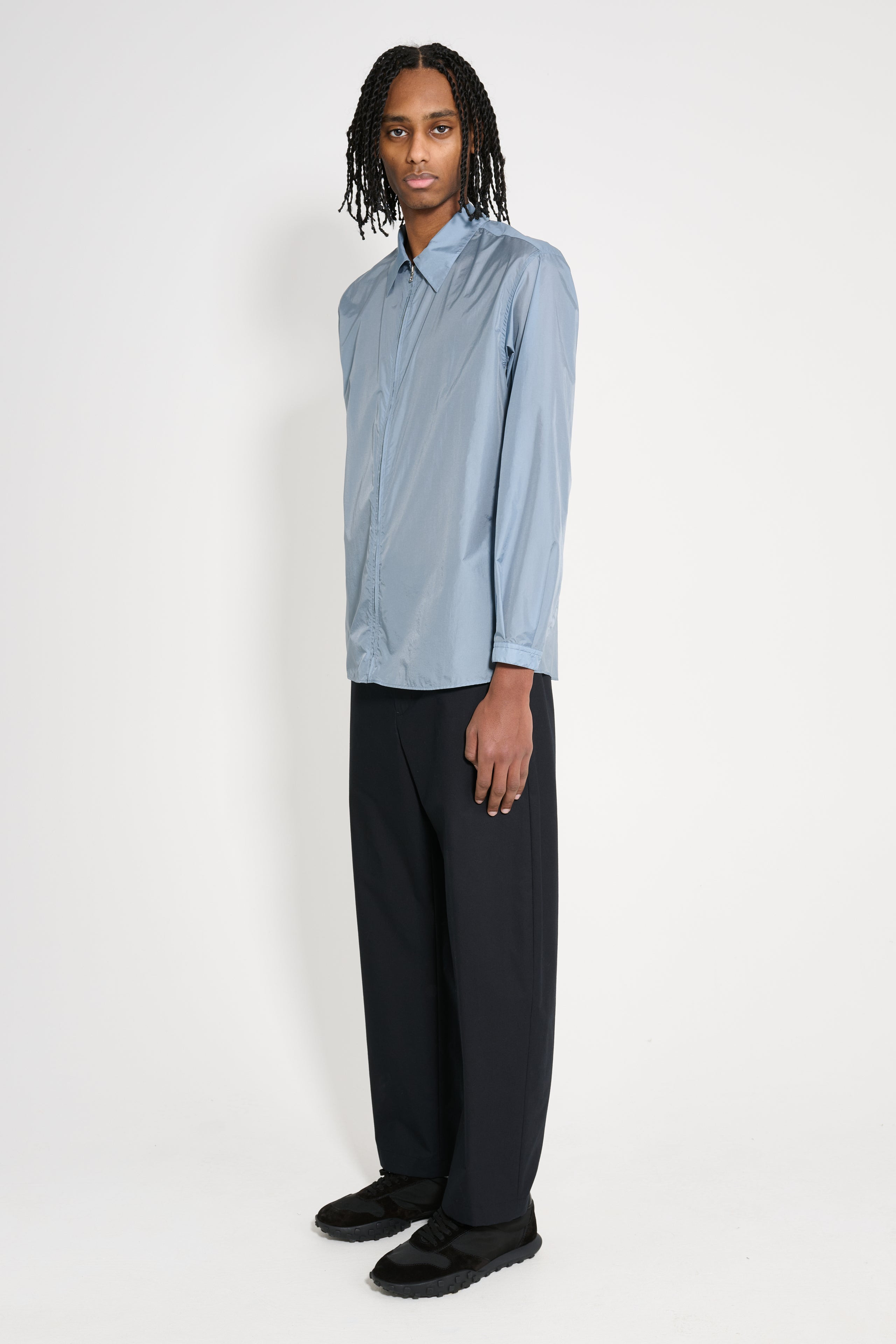 JIL SANDER+ ELASTICATED WAIST TROUSERS DARK NAVY - 5