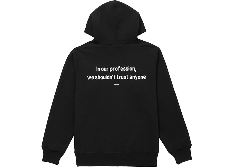Supreme Supreme The Killer Hooded Sweatshirt Black outlook
