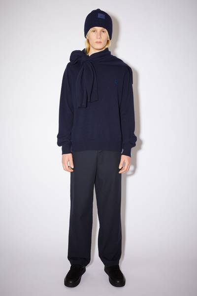 Acne Studios Crew neck sweater - Navy outlook