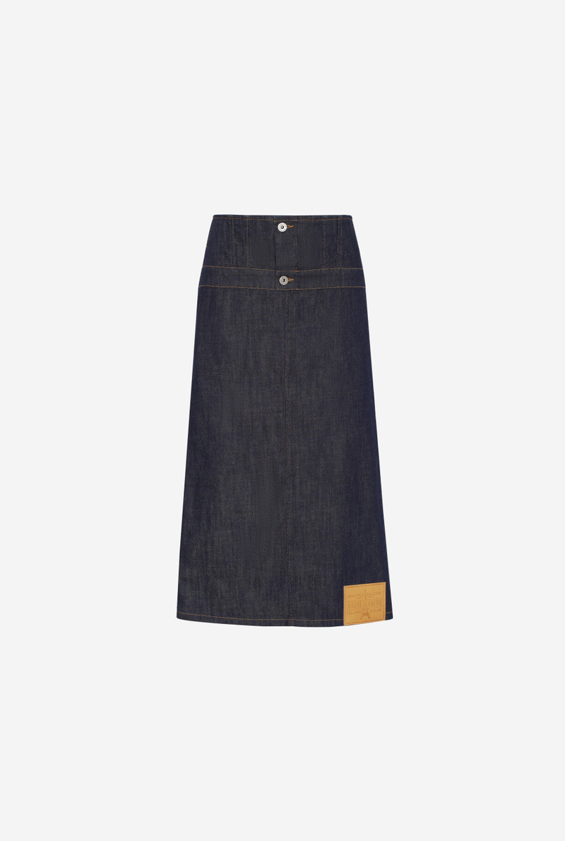 THE INVERTED DENIM SKIRT 6