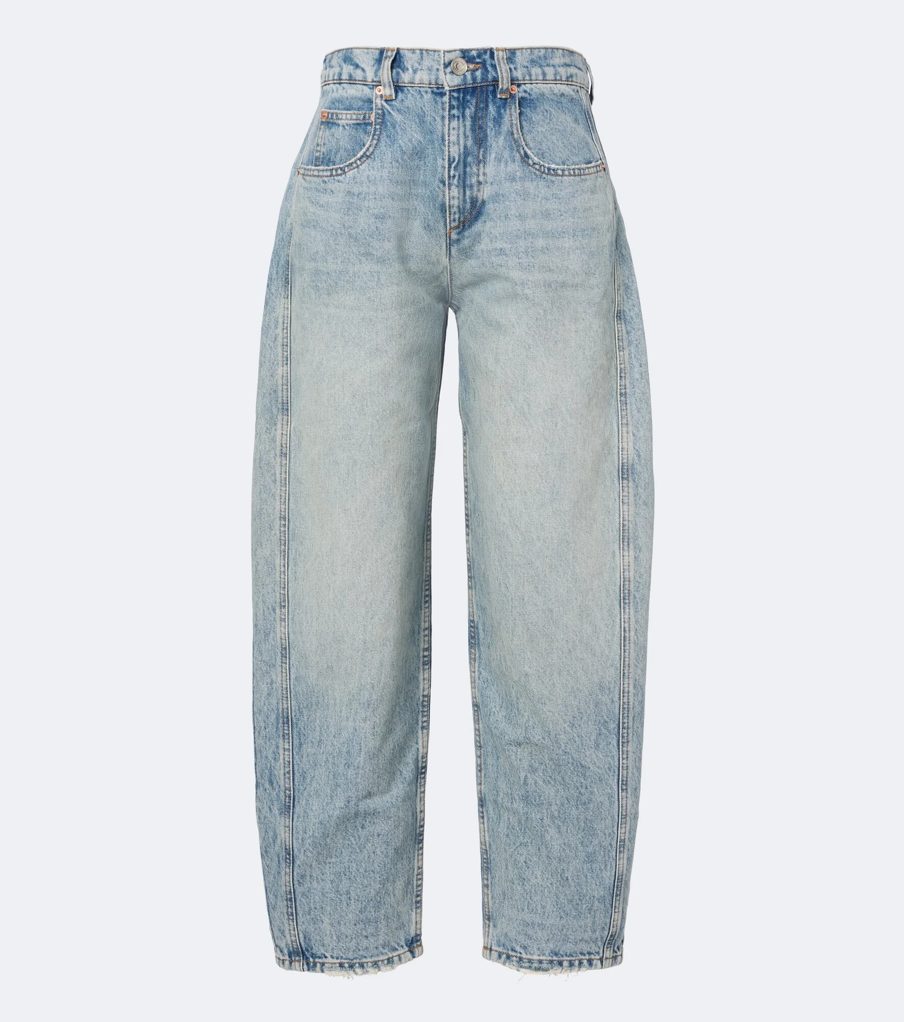 Oriane barrel-leg jeans - 1