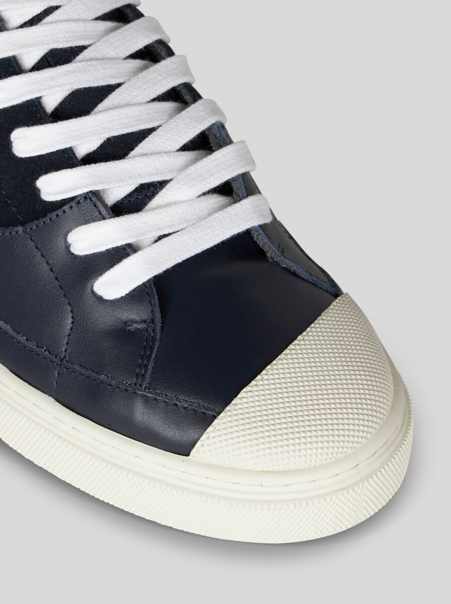 LEATHER SNEAKERS - 4