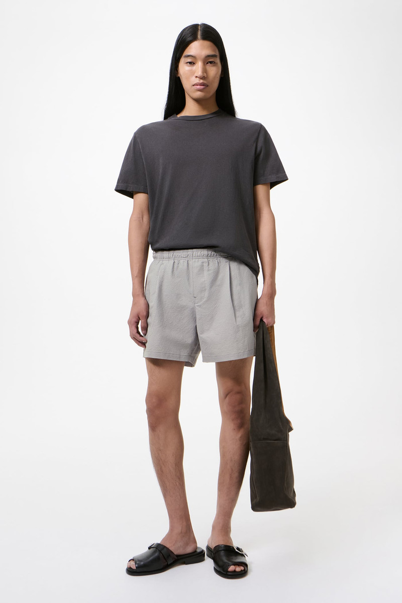 Our Legacy Boxer Trunk Saltstone Coast Seersucker outlook