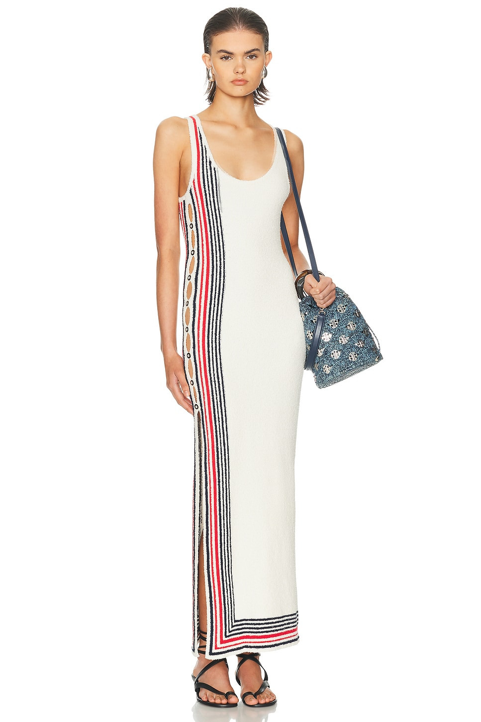 Sleeveless Long Dress - 5