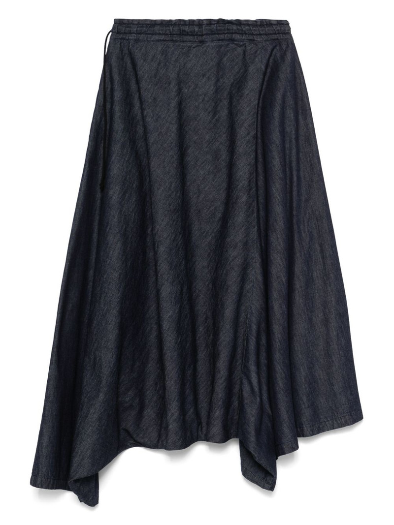 Yohji Yamamoto drop-crotch jeans outlook