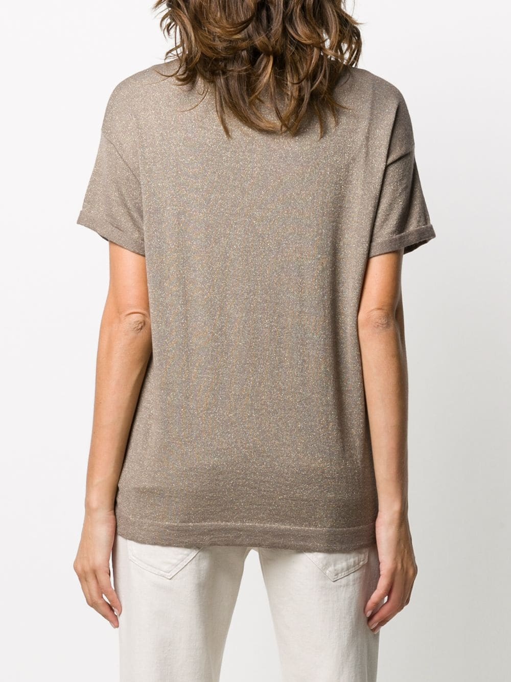 plain basic T-shirt - 4