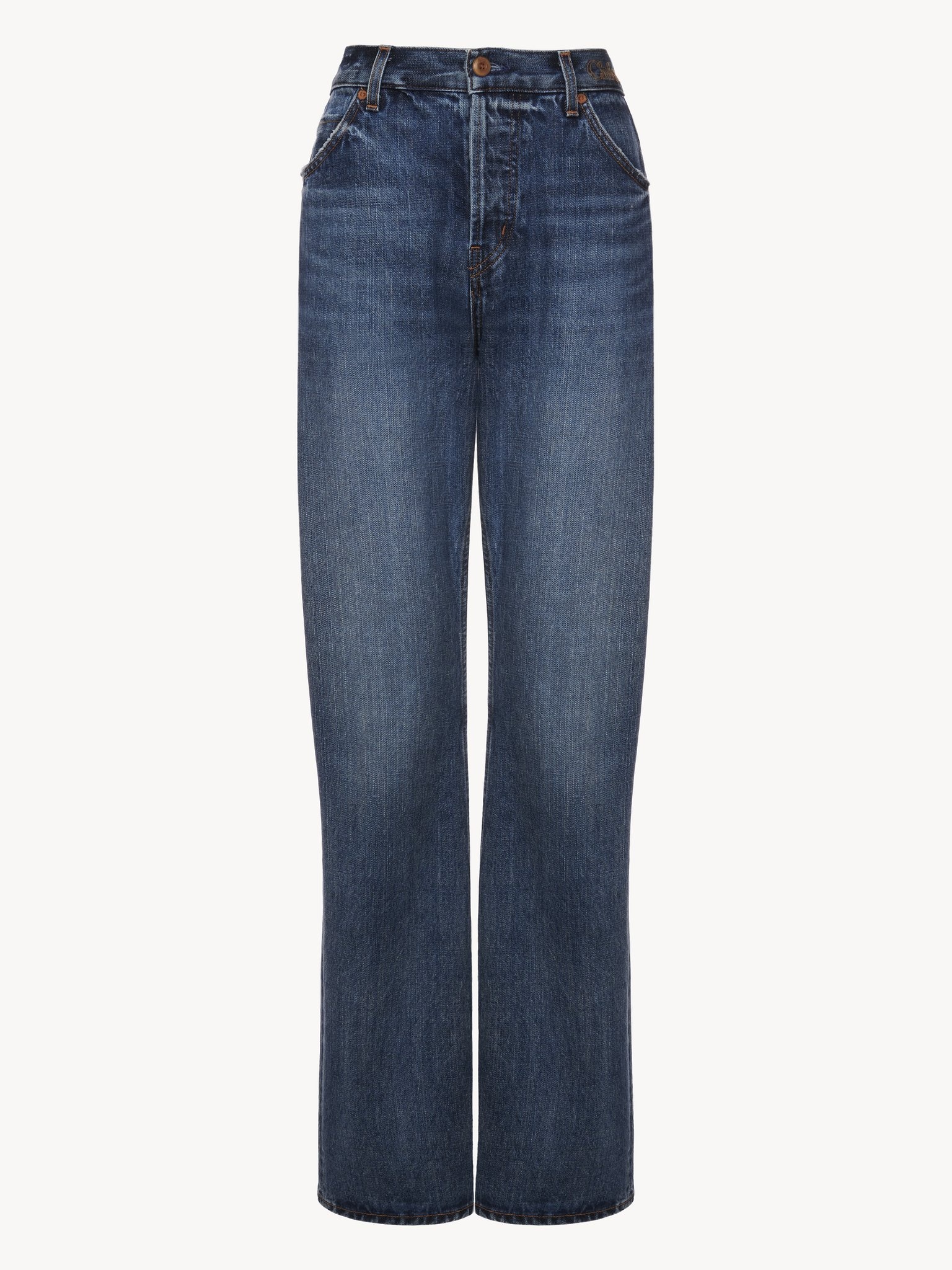 DENIM FLARE JEANS - 4