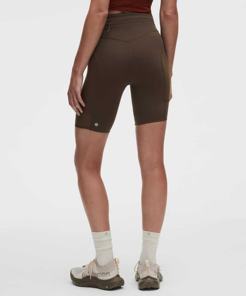 No Line High-Rise Running Short 8" 3