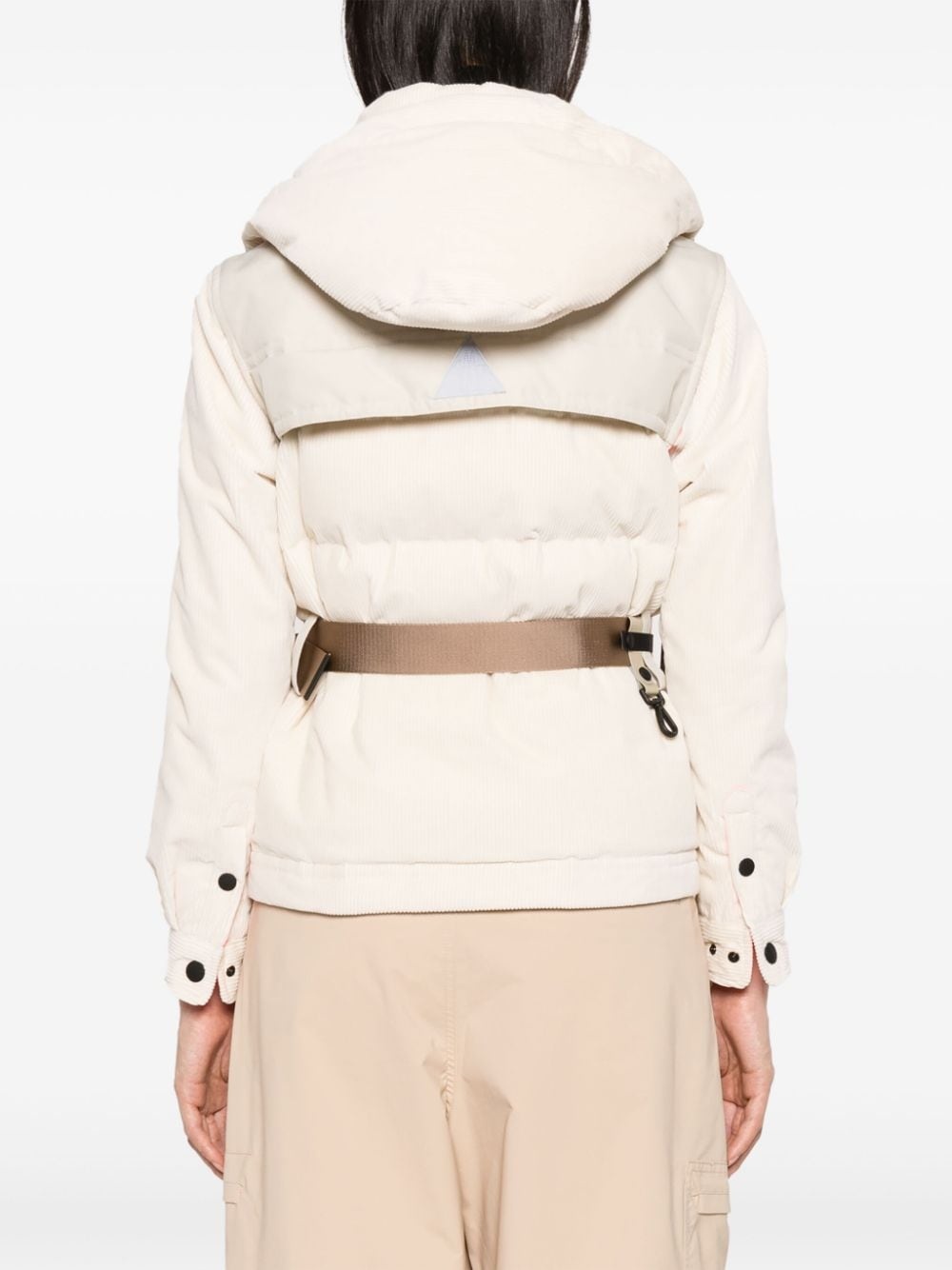 Tetras hooded corduroy puffer jacket - 4