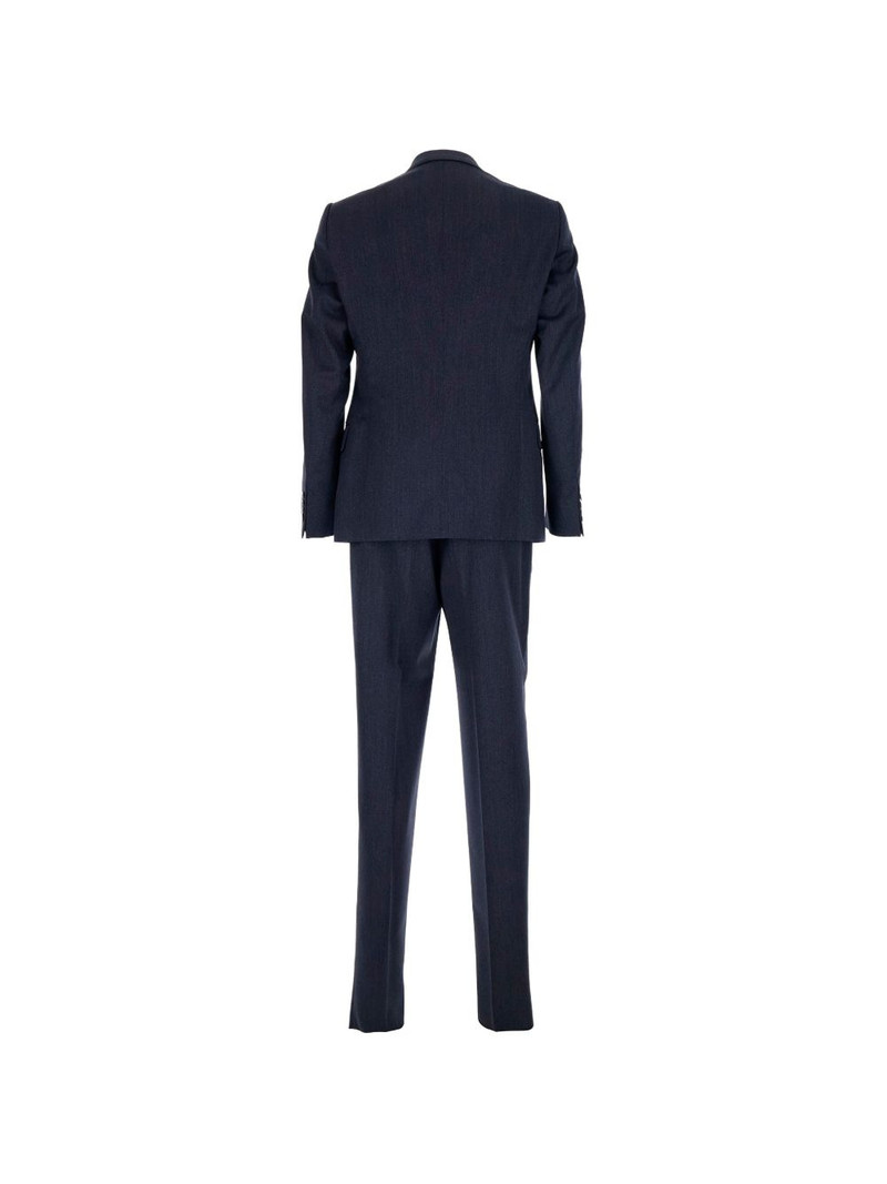 EMPORIO ARMANI double-breasted wool suit outlook