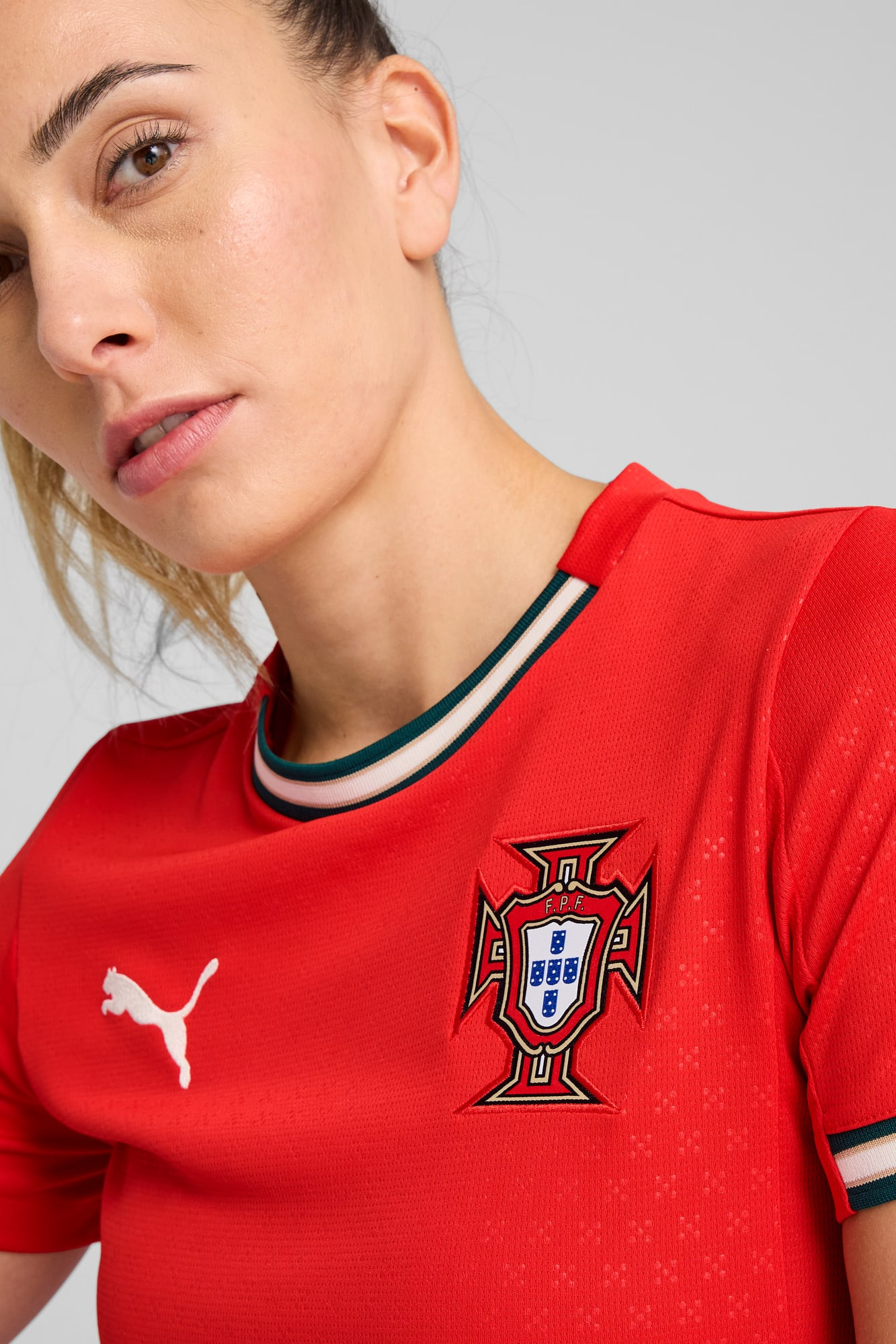 Portugal '25 Home Authentic Women's Soccer Jersey - 4
