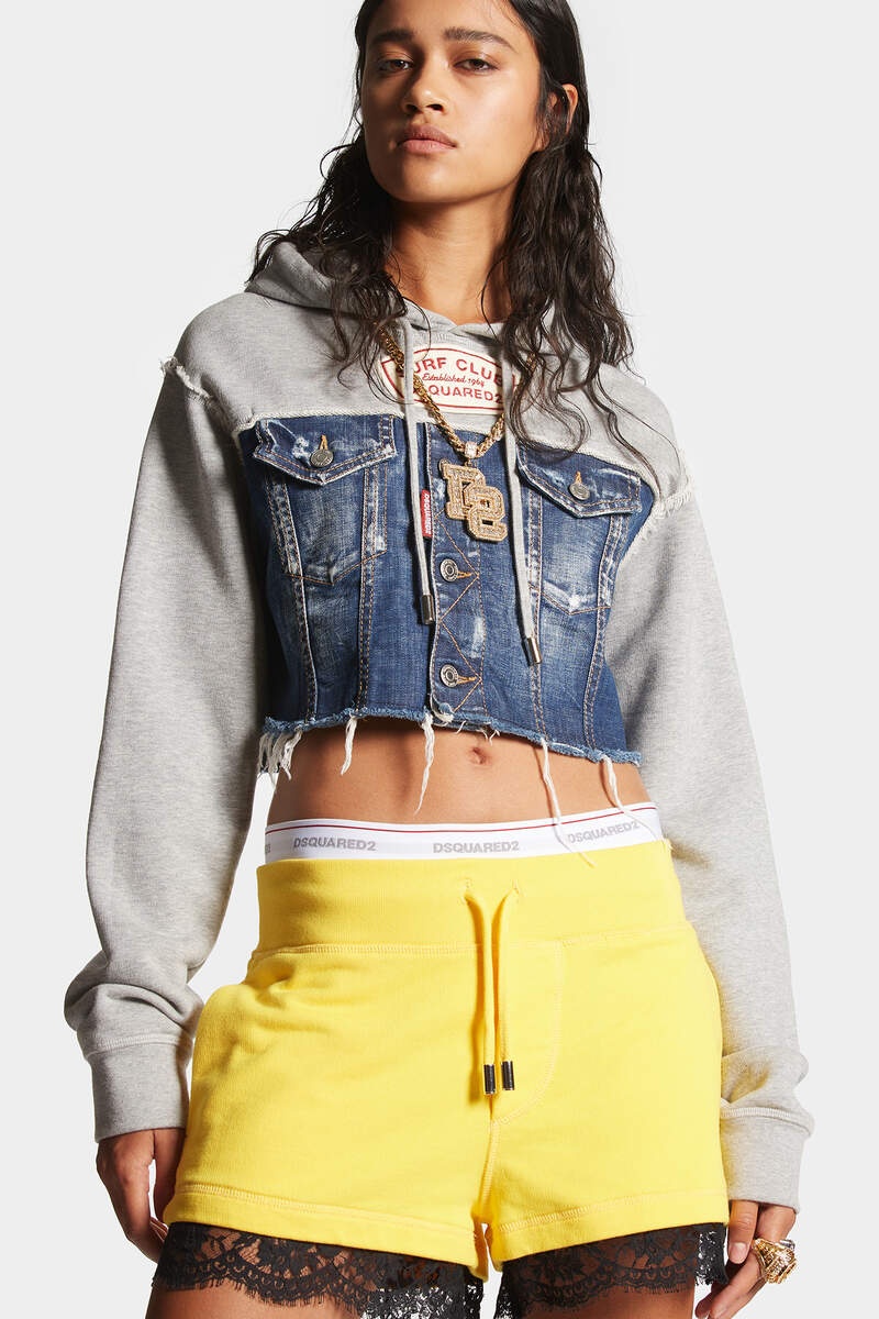 HYBRID JEANS COOL FIT HOODIE SWEATSHIRT - 3