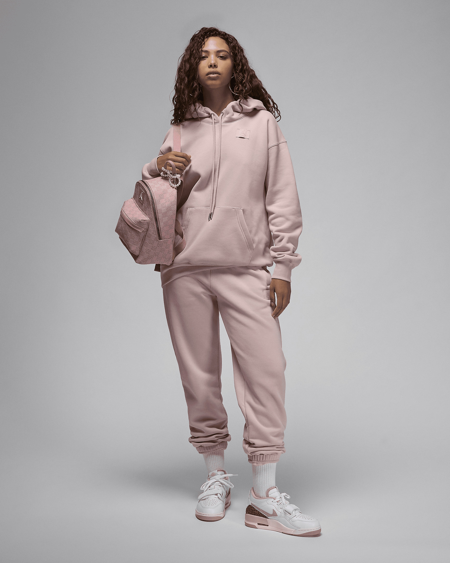 Jordan Flight Fleece Women's Satin-Lined Pullover Hoodie - 8