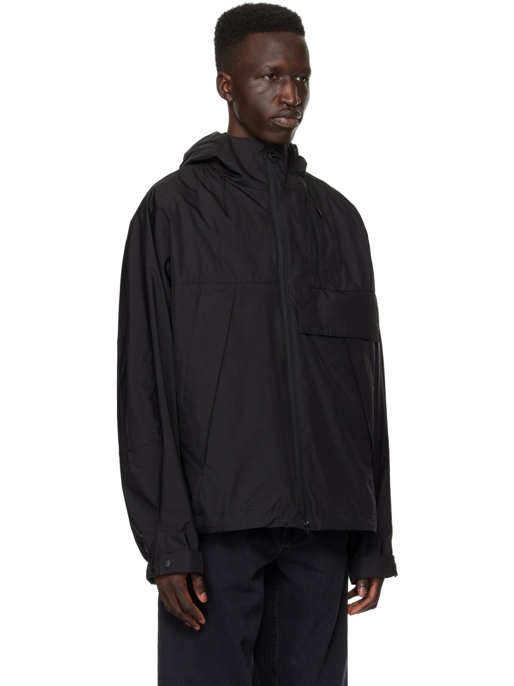 Black Raglan Jacket - 2