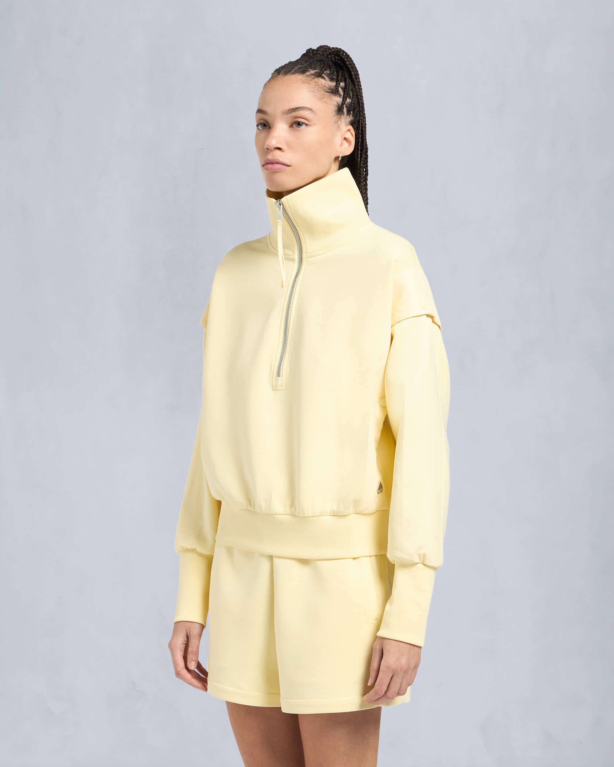 MIXMEDIA QUARTER-ZIP SWEATER - 3