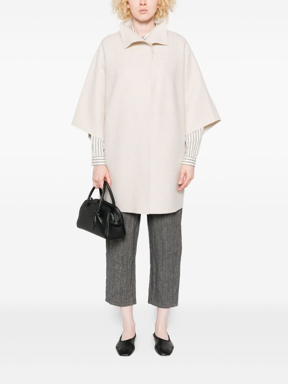 short-sleeve collared jacket - 2