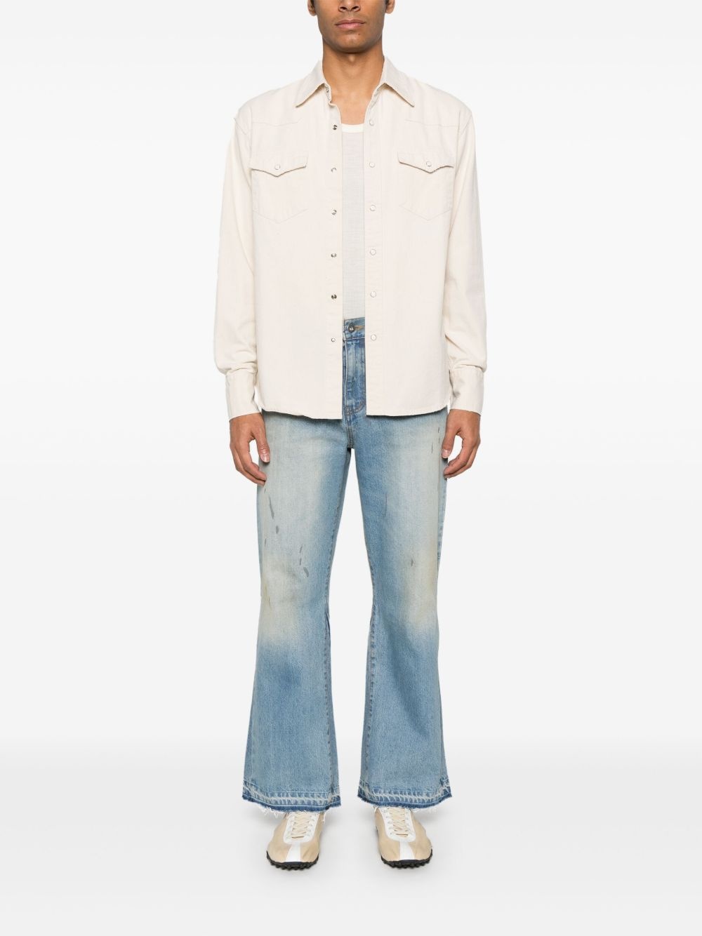 flared jeans - 2