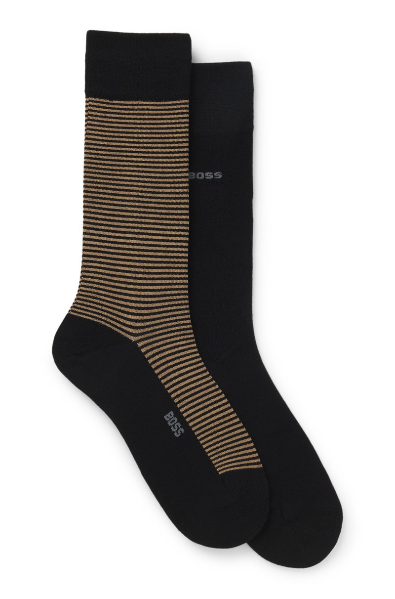 TWO-PACK OF REGULAR-LENGTH LOGO SOCKS 1