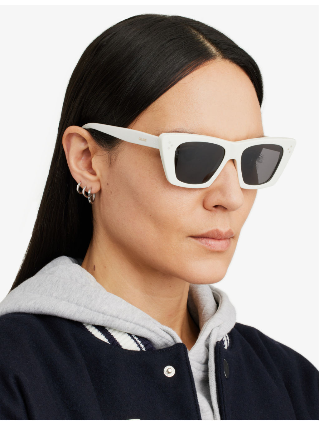 CL40187I acetate cat-eye sunglasses - 2