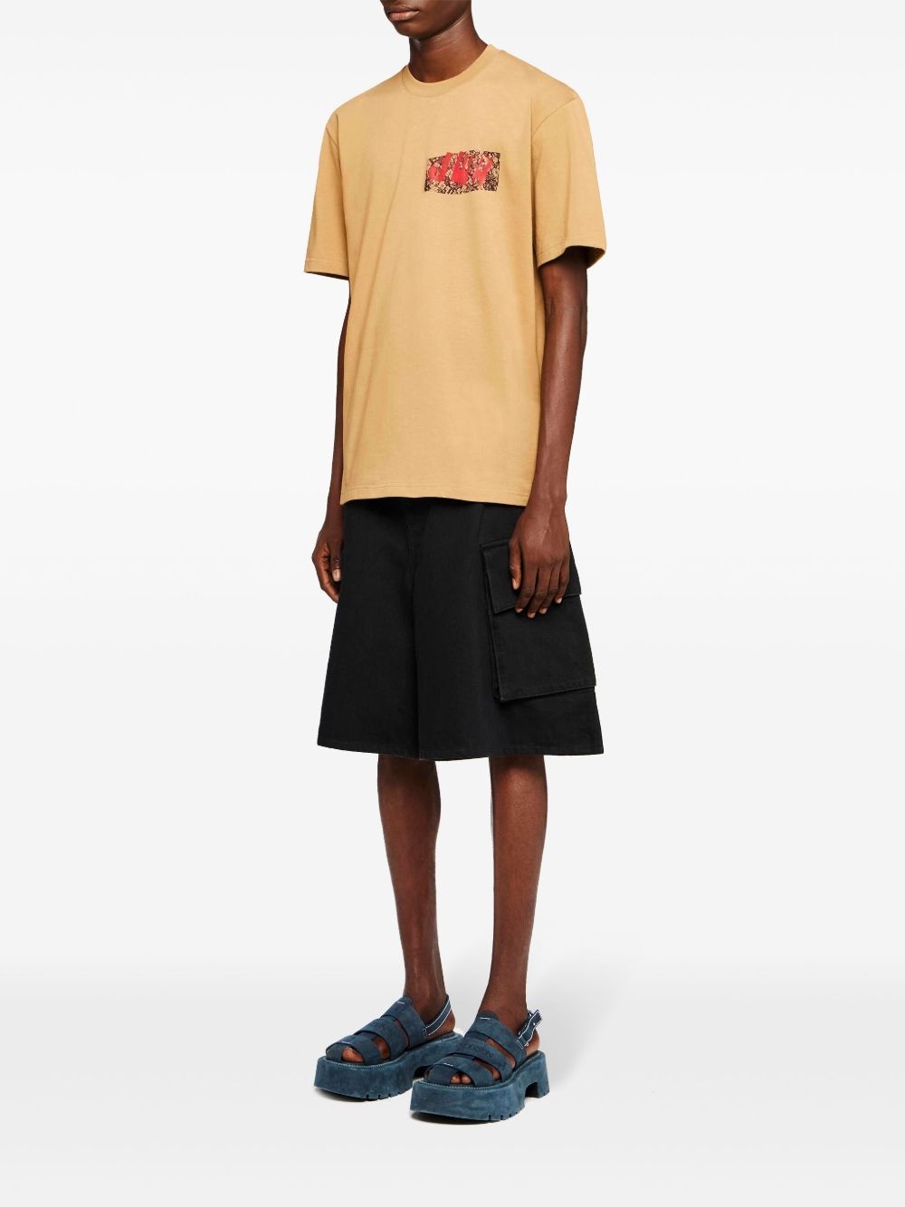 JWA lace-print T-shirt - 2