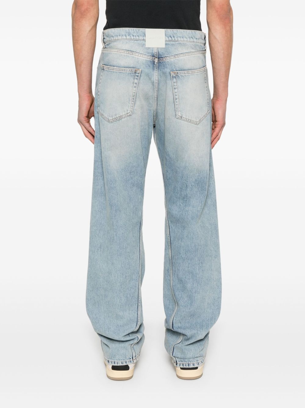 seam-detail jeans - 4