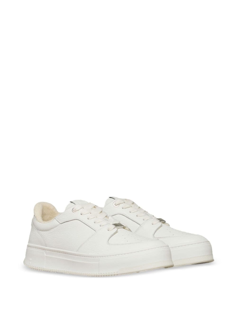 Arcade lace-up leather sneakers - 2
