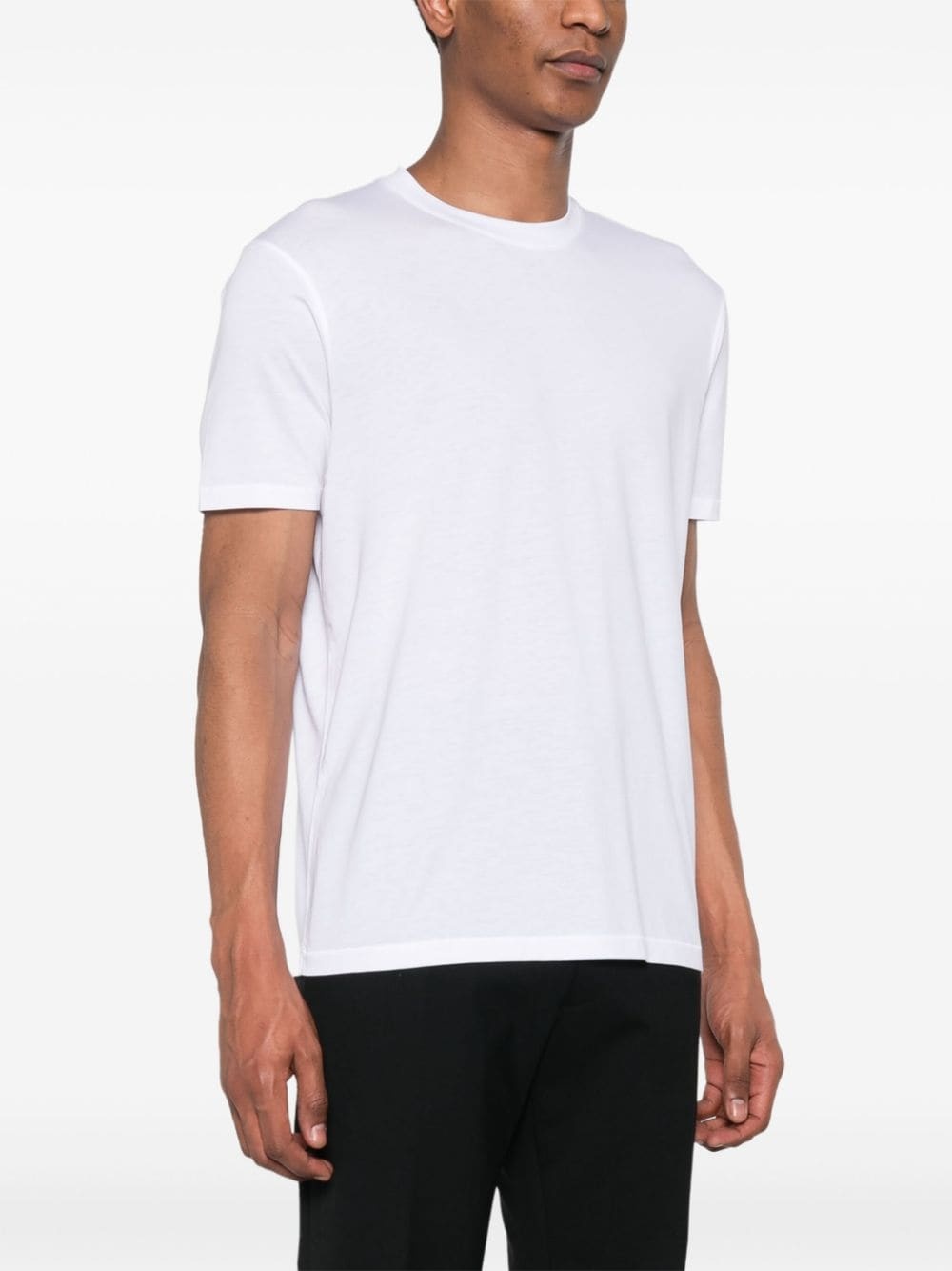 logo-embroidered T-shirt - 3
