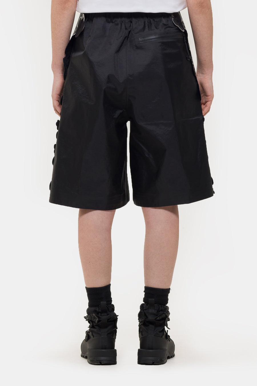 Cecilie Bahnsen Mountain Short in Black - 3