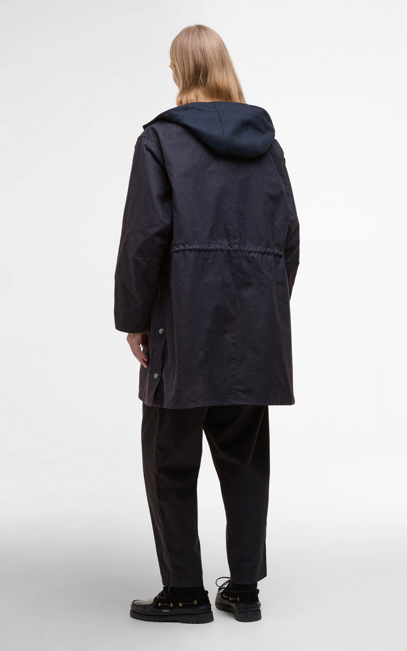 X KAPTAIN SUNSHINE BEDALE FIELD COAT DARK INDIGO - 3