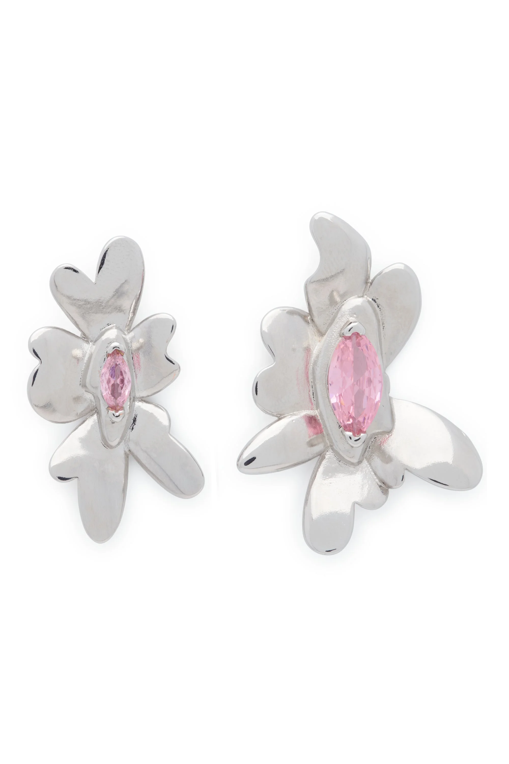 PINK DAISY MAXI EARRING - 1