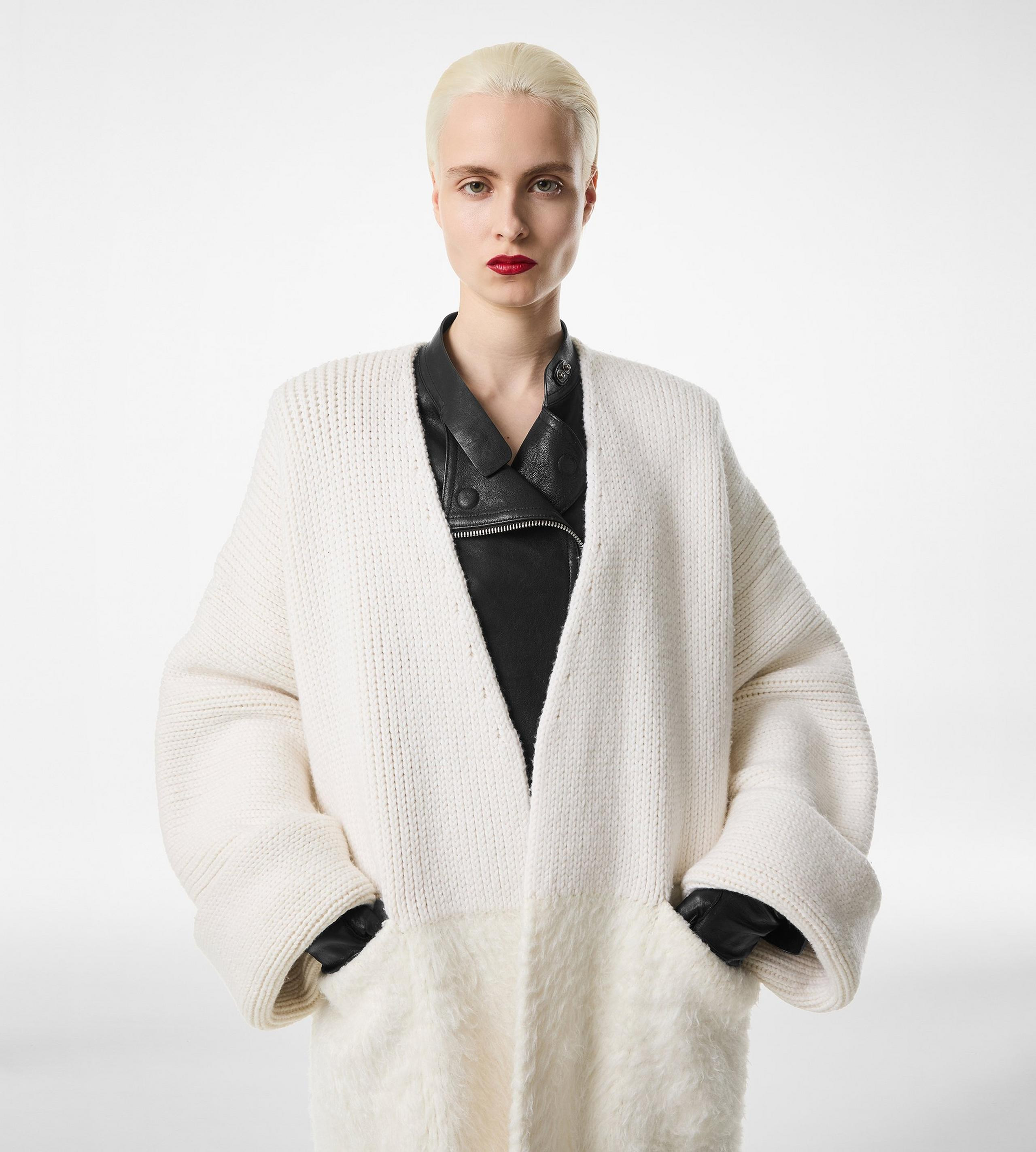 SCULPTURAL MAXI COAT - 5