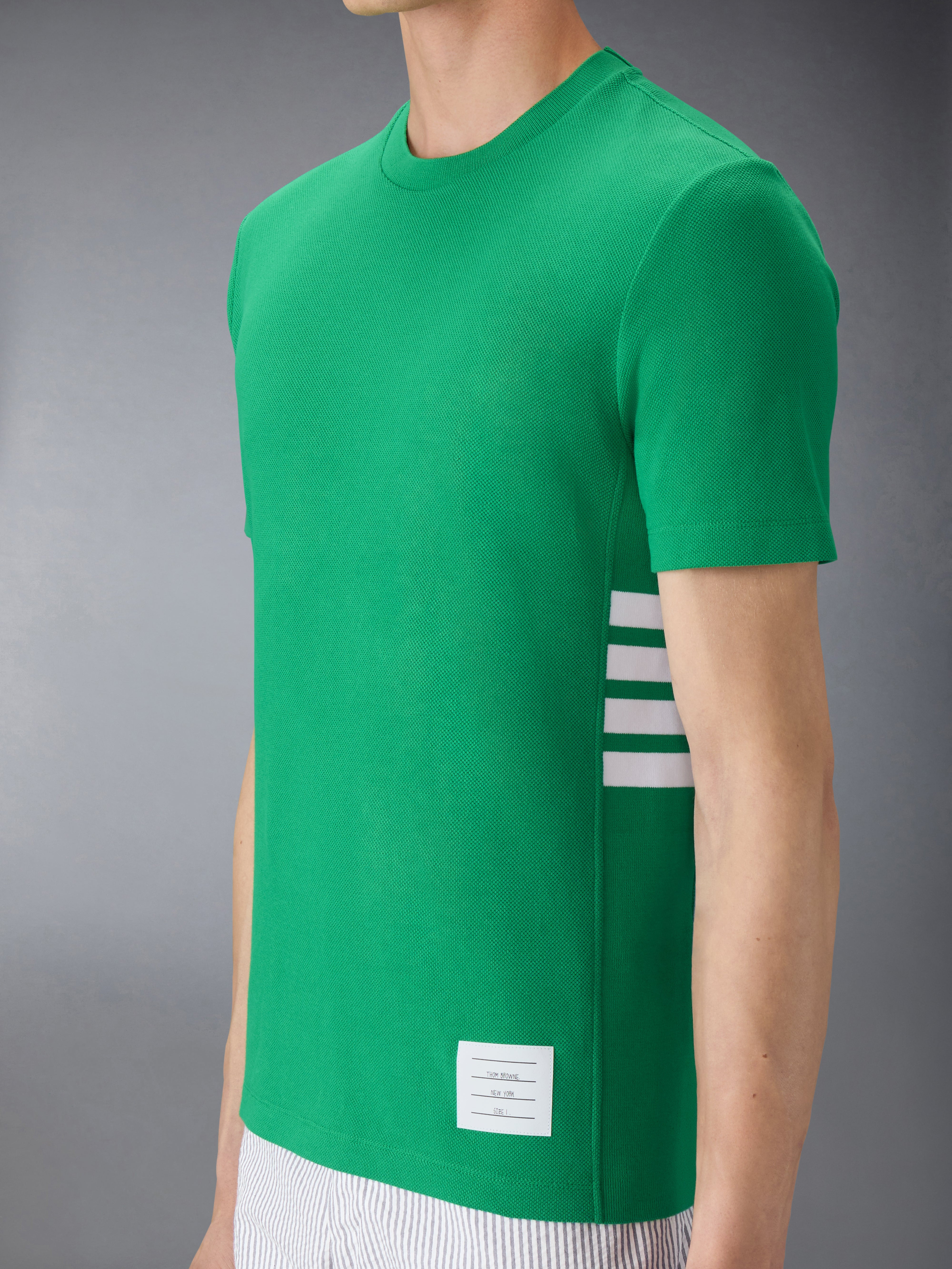 Classic Pique 4-Bar Tee - 6