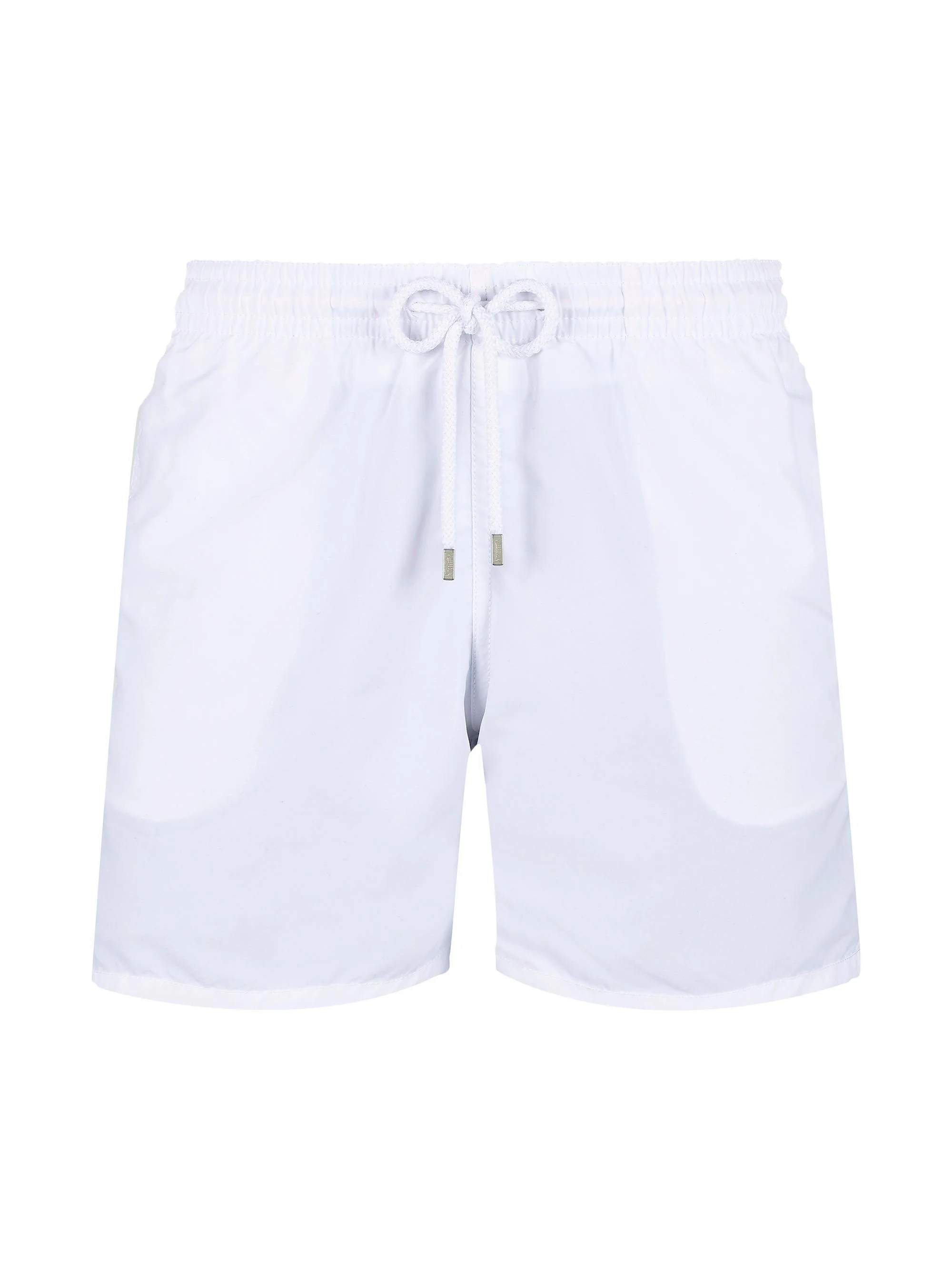 Men's Unis Swim Trunks - White - 1
