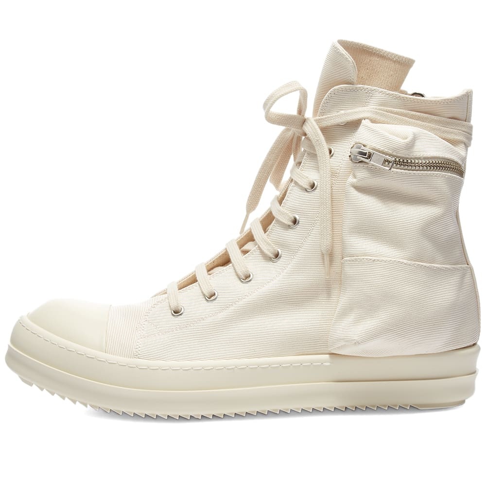 Rick Owens DRKSHDW Cargo Sneaks Cotton Twill Hi Top Sneaker - 2