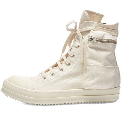 Rick Owens DRKSHDW Rick Owens DRKSHDW Cargo Sneaks Cotton Twill Hi Top Sneaker outlook