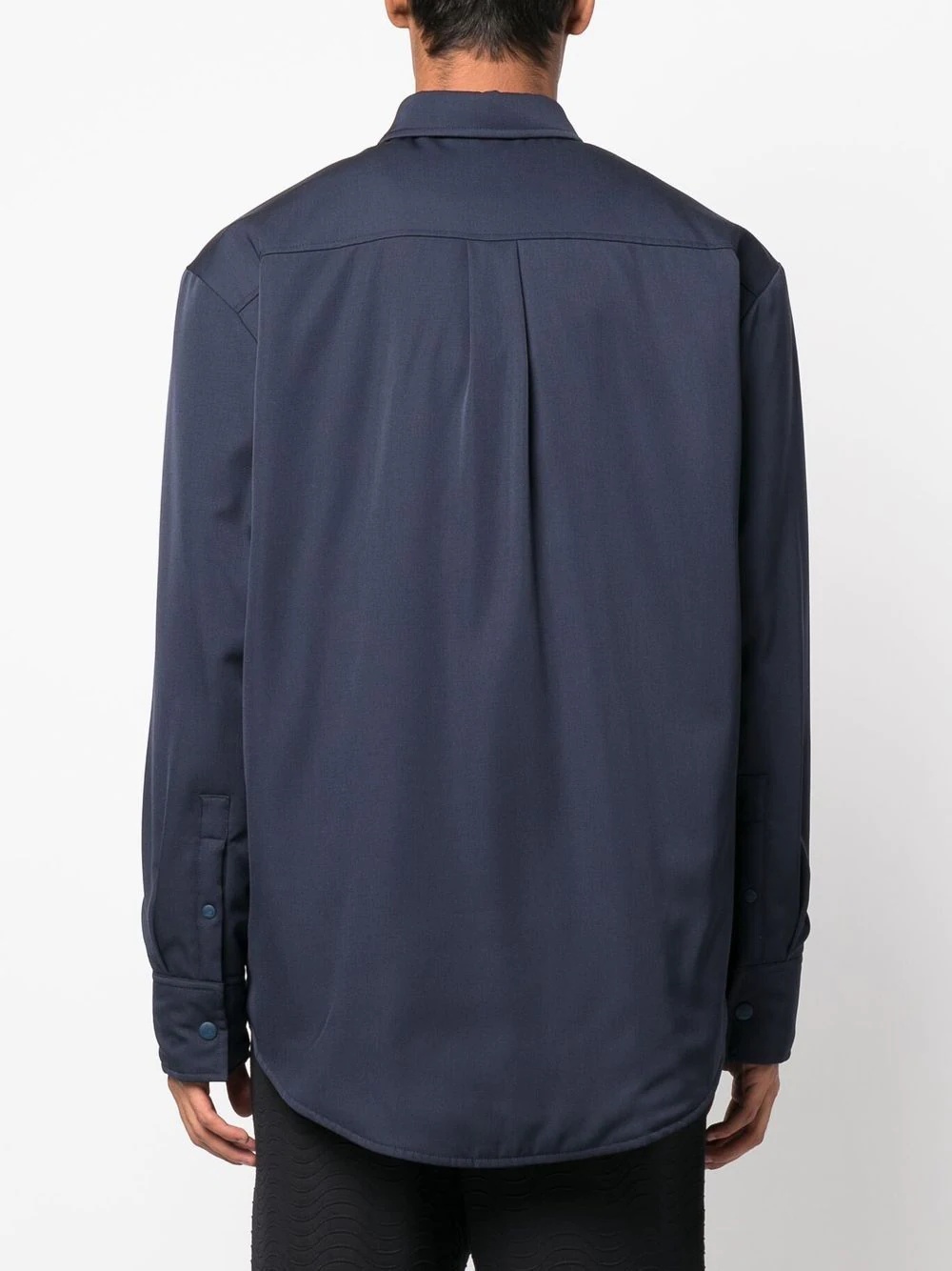 virgin-wool shirt jacket - 4