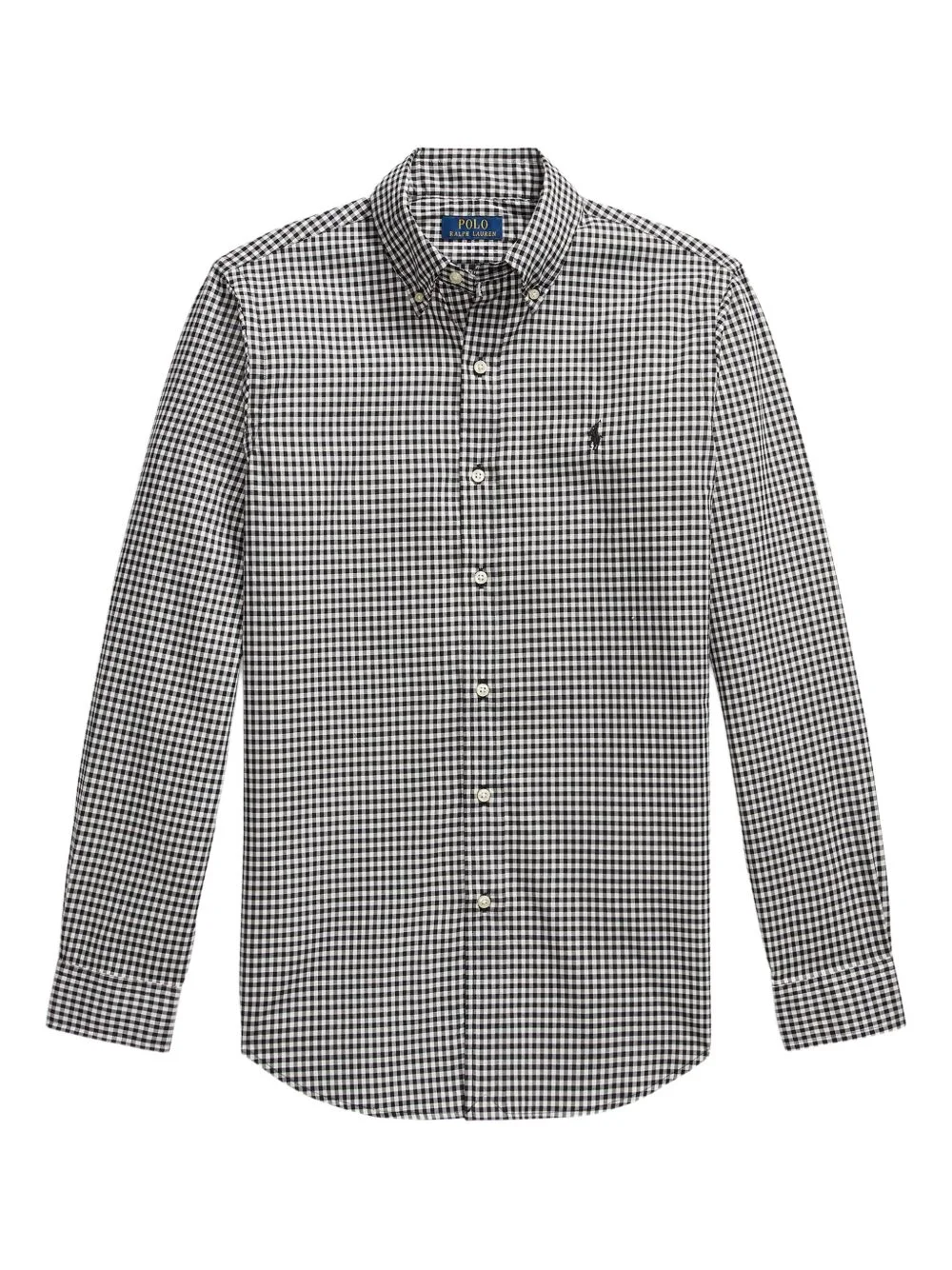 long-sleeves checked shirt - 1
