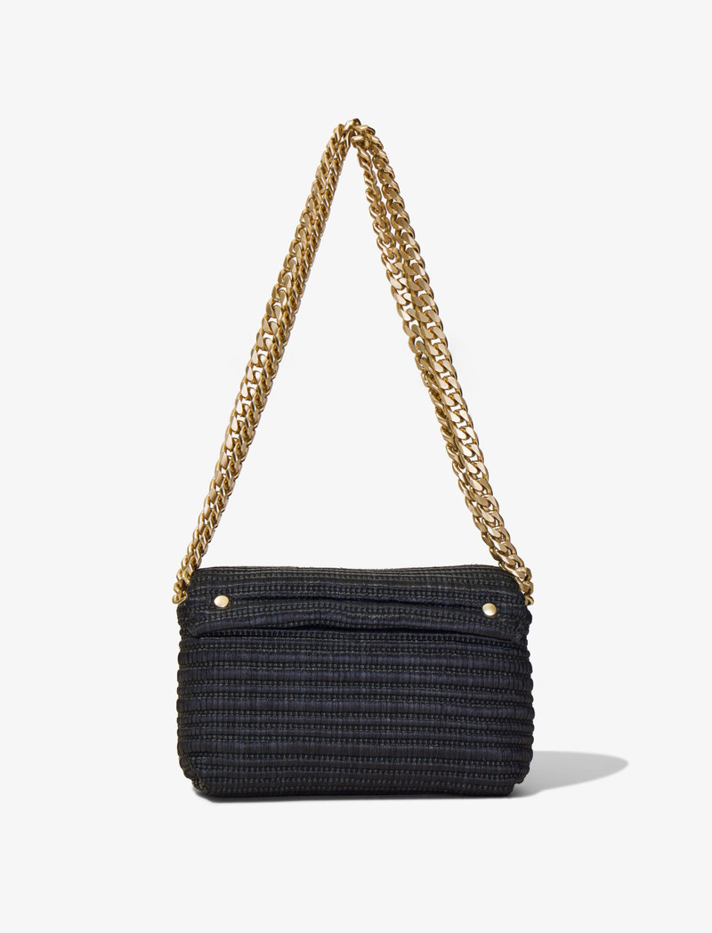Small Raffia PS Harris Bag 4