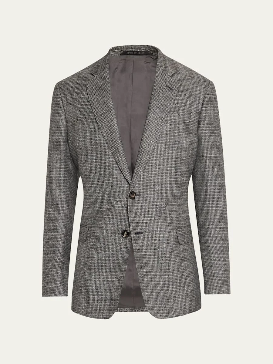 Men's Crushed Texture Sport Coat - 1