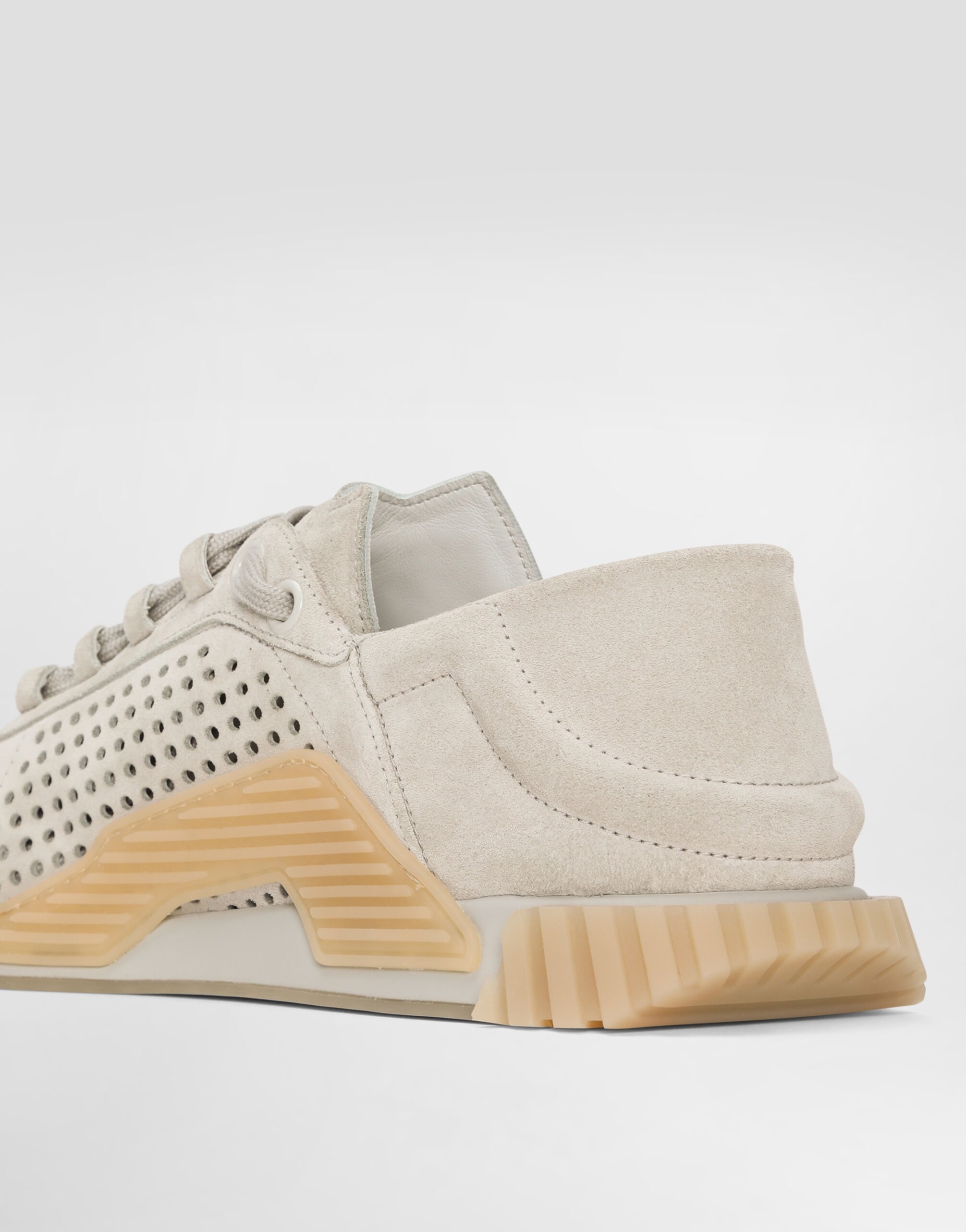 Mixed-materials NS1 slip-on sneakers - 5