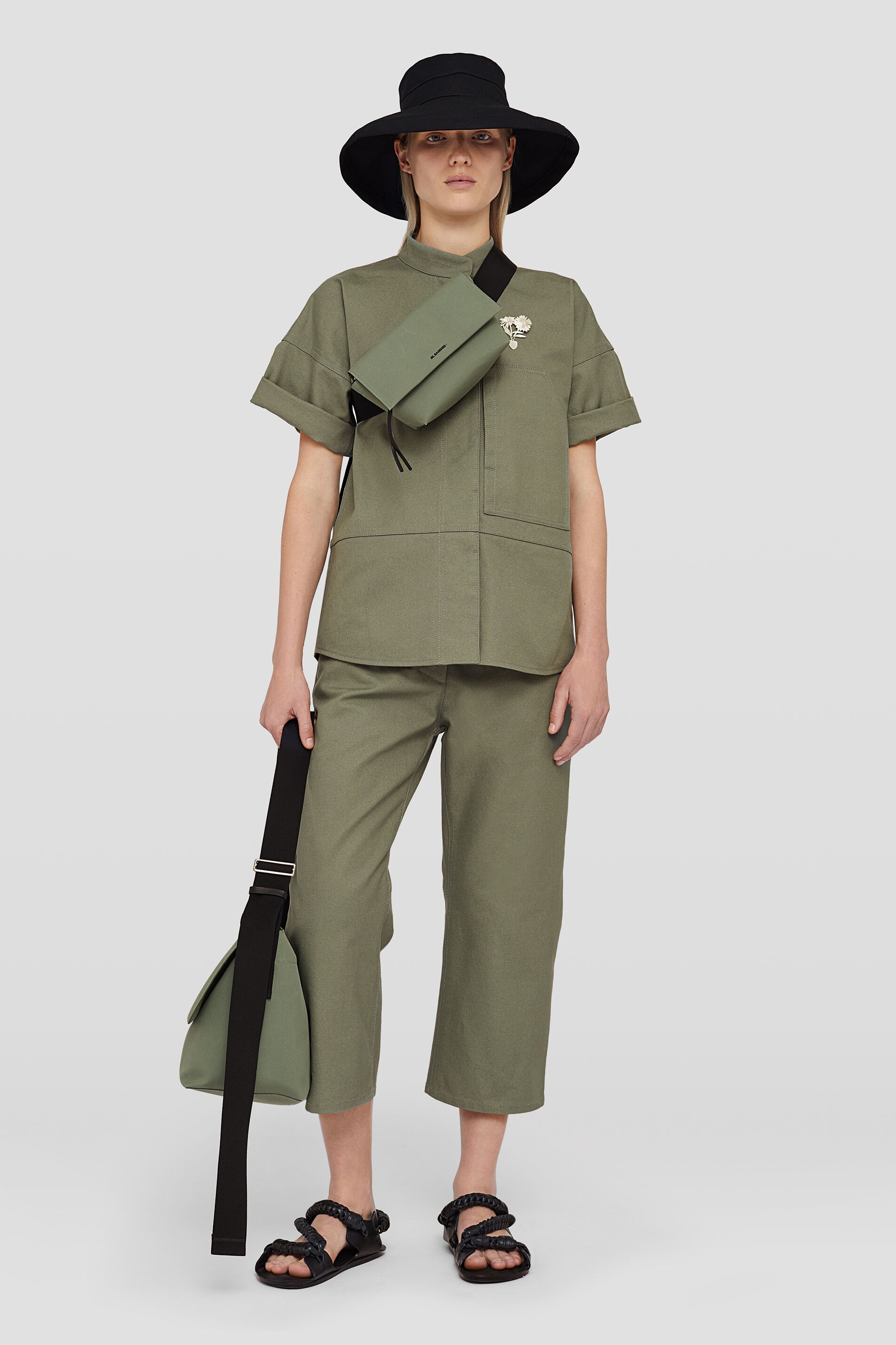 Cropped Trousers - 2