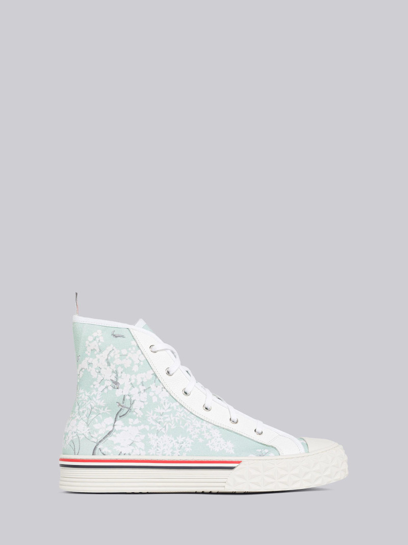 Toile Printed Canvas Collegiate High Top 1